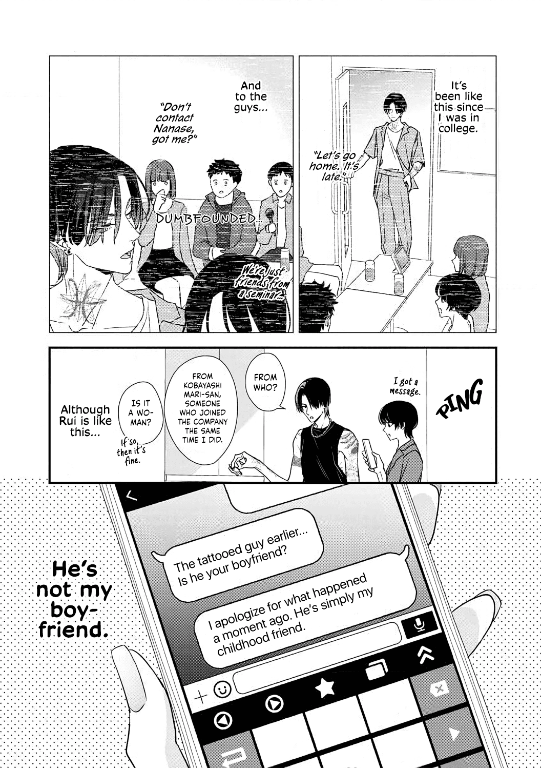 Sumi-Iri Osananajimi No Sokubaku Ga Tsurai chapter 1 - page 8