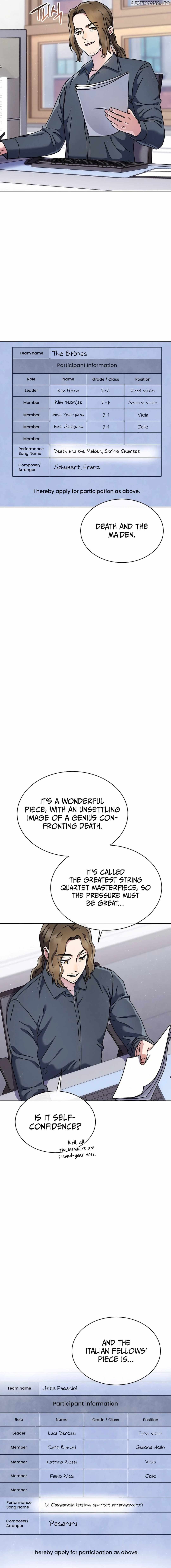 High School Musical Genius Is Paganini Reincarnated Chapter 11 - page 8