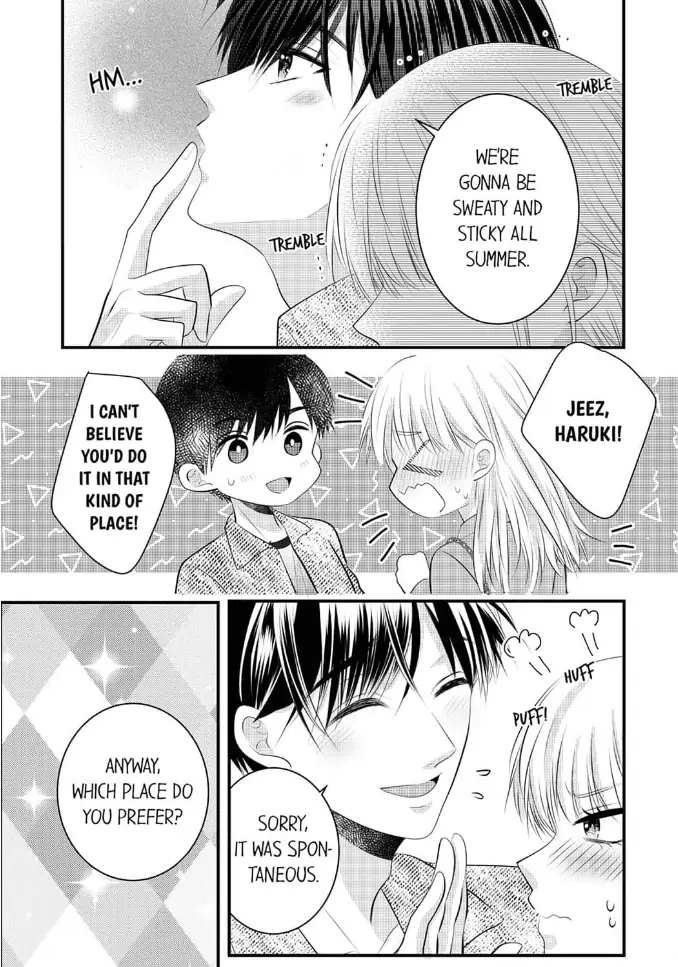 Shinsotsu Kareshi no Nikushoku Aibu ~ Iki Tsukushitara, Shitara Ireteagemasu Chapter 28 - page 23