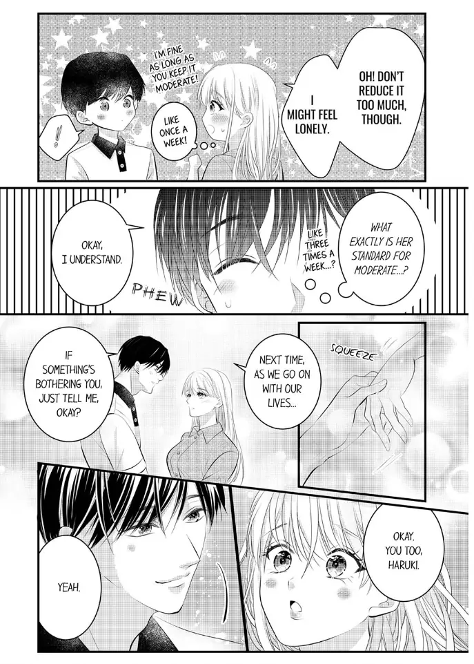 Shinsotsu Kareshi no Nikushoku Aibu ~ Iki Tsukushitara, Shitara Ireteagemasu Chapter 23 - page 4