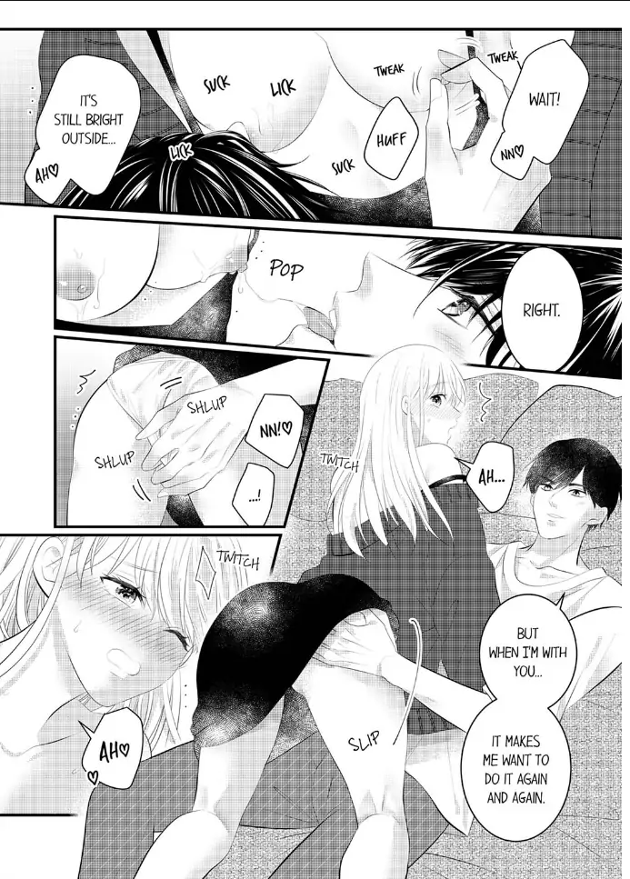 Shinsotsu Kareshi no Nikushoku Aibu ~ Iki Tsukushitara, Shitara Ireteagemasu Chapter 22 - page 12