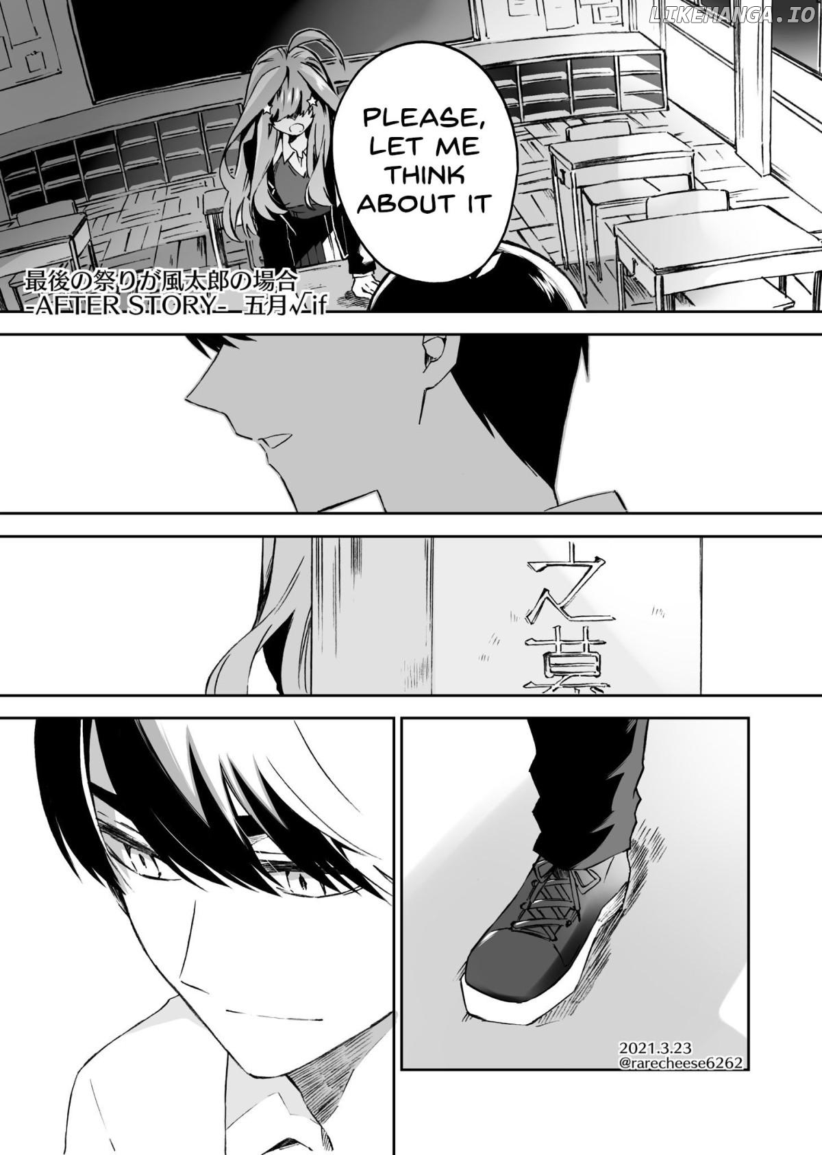 5Toubun no Hanayome - The Last Festival: Fuutarou's Side -Itsuki √if- (Doujinshi) Chapter 1 - page 1
