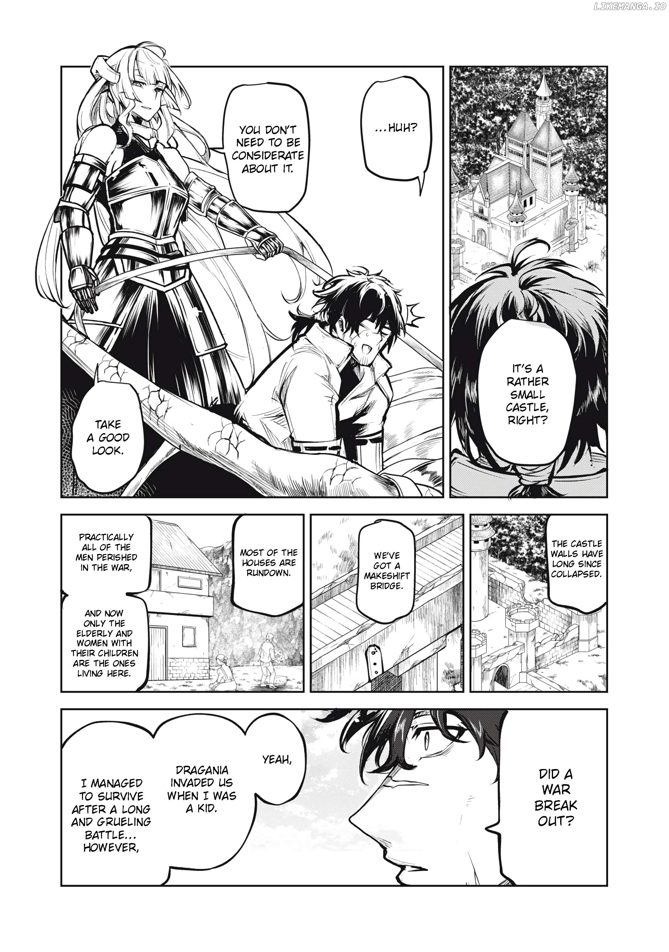 Kuni wo Owareta Ryuushi-san, Hirowareta Ringoku de Ukkari Musou shite Shimau. Chapter 2.1 - page 4