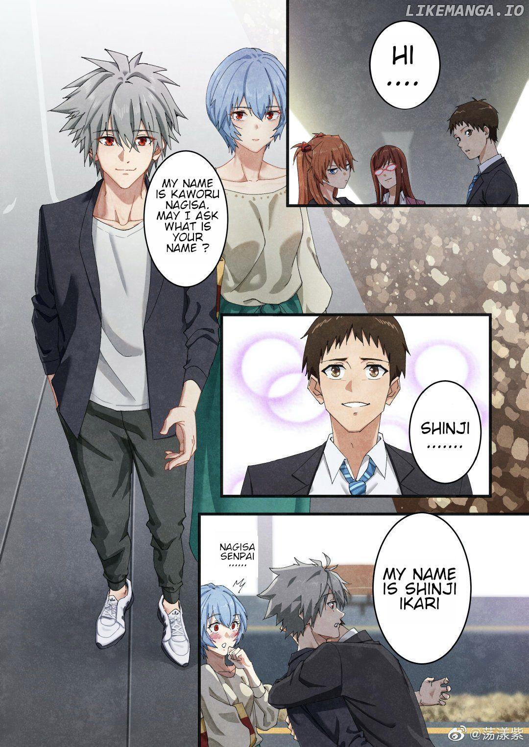 Neon Genesis Evangelion - Meeting in the New World Chapter 1 - page 5