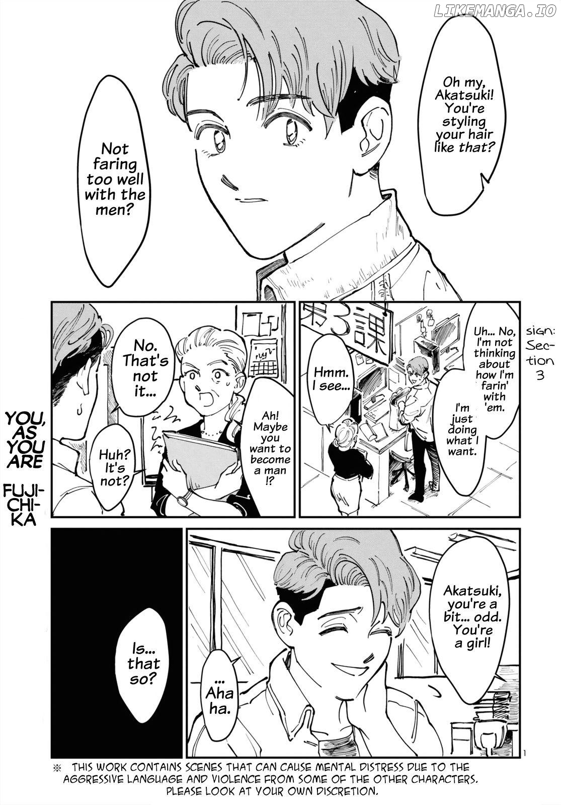 You, As You Are Chapter 1 - page 1