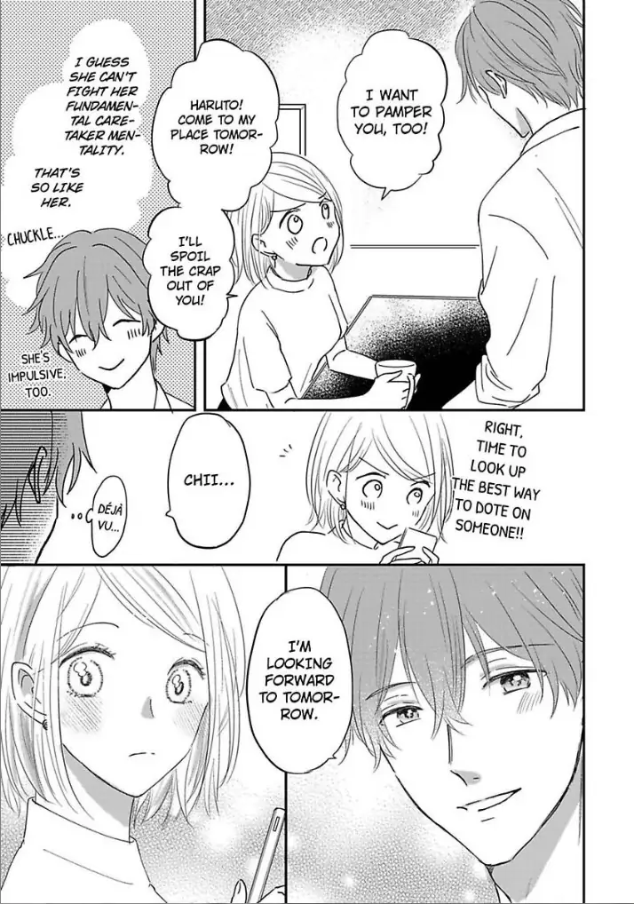 Ichizu Sugiru Osananajimi ni Dekiai Saretemasu ~Wanko Kare no Honshou wa Yarashii Ookami!?~ Chapter 8 - page 13