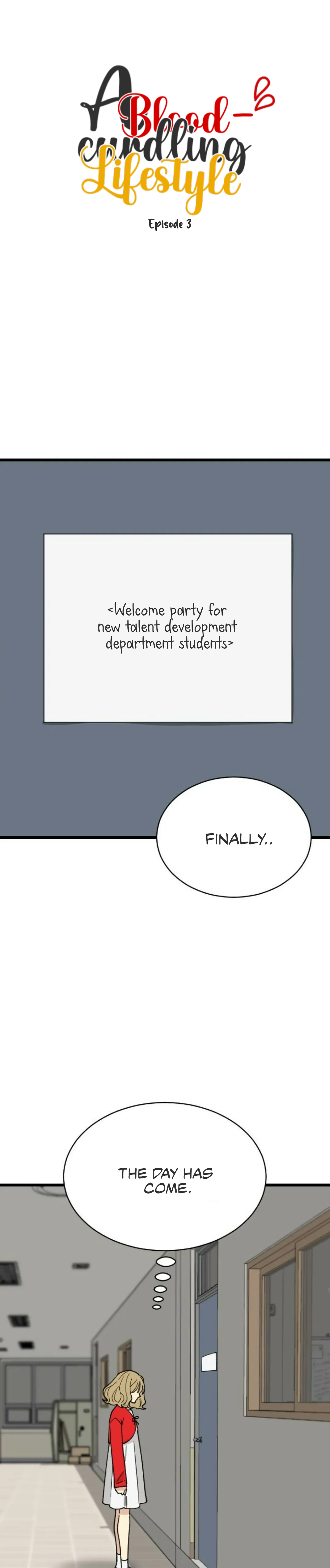A Blood-curdling Lifestyle Chapter 3 - page 1