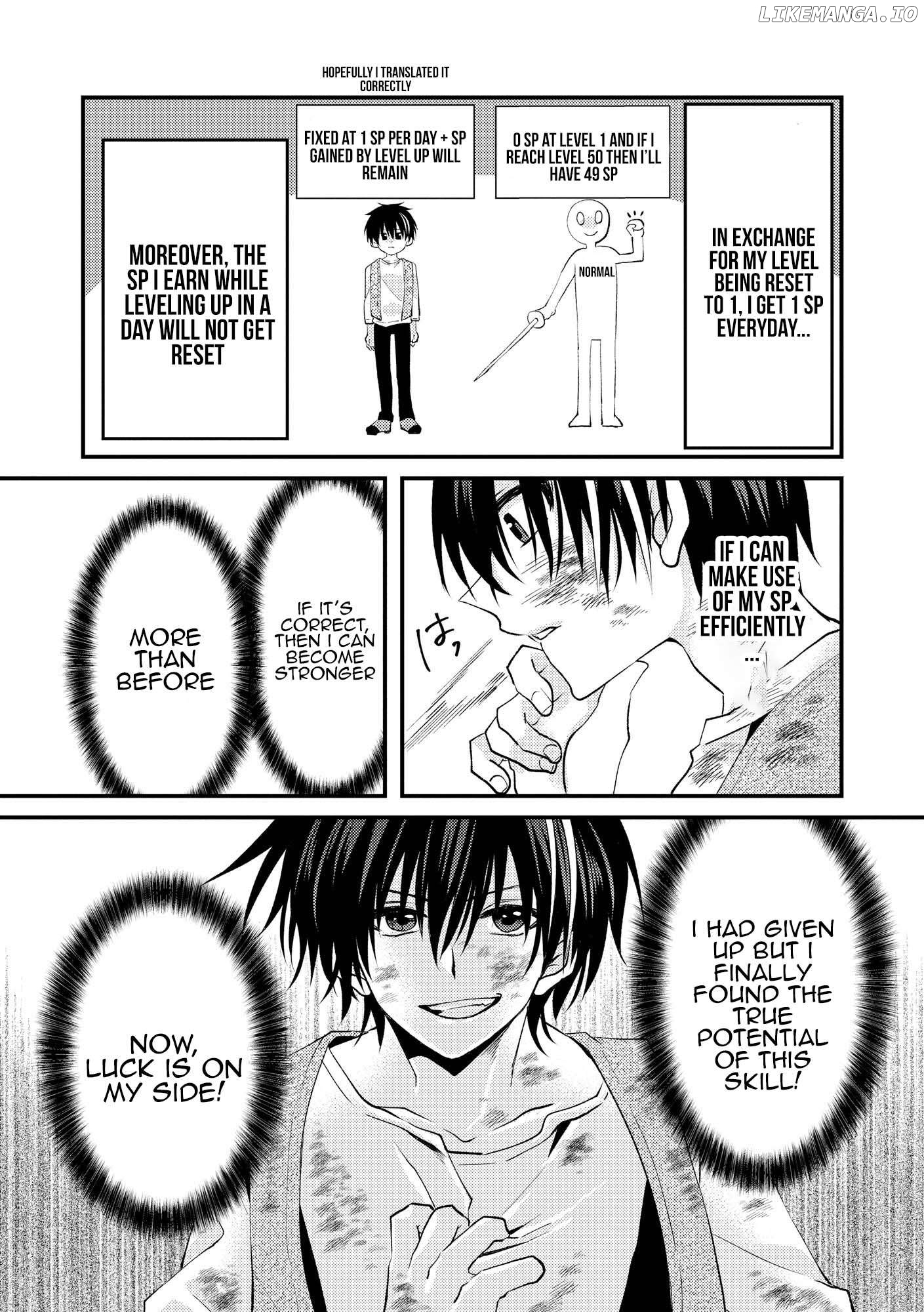 Level Reset – Gomi Skill da to Kanchigai Shita Keredo Jitsu wa Tondemonai Cheat Skill Datta Chapter 1 - page 20