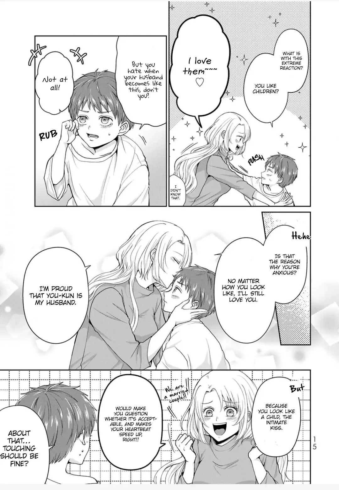 Kodomo ni Natta Ore wo Tsuma ga Mechakucha Medete kuru ~Youro to Otona no Fuufu Seikatsu~ Chapter 1 - page 14