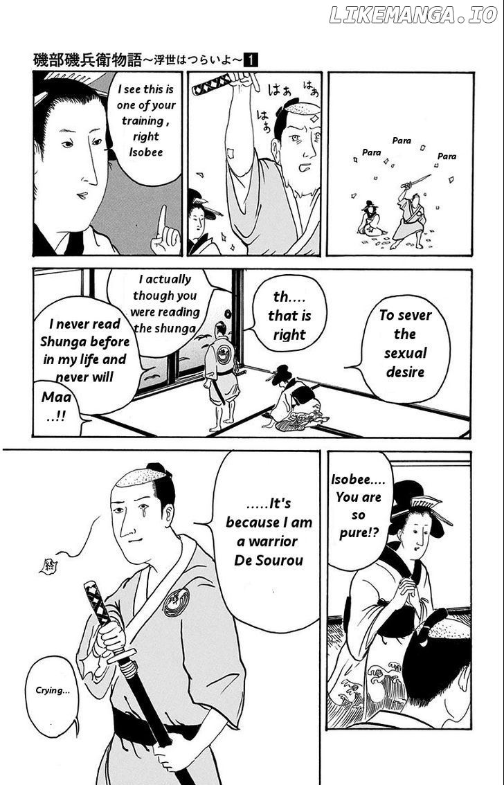 Isobe Isobee Monogatari - Ukiyo wa Tsurai yo Chapter 1 - page 14
