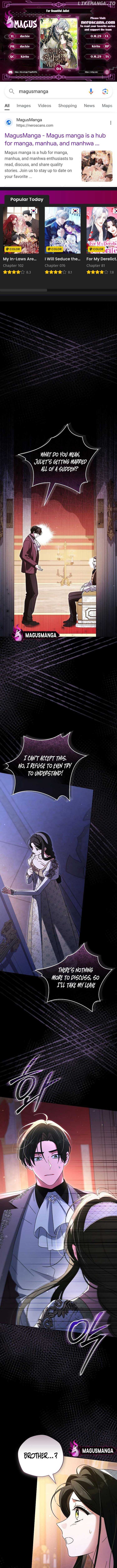 For The Beautiful Juliet Chapter 4 - page 1