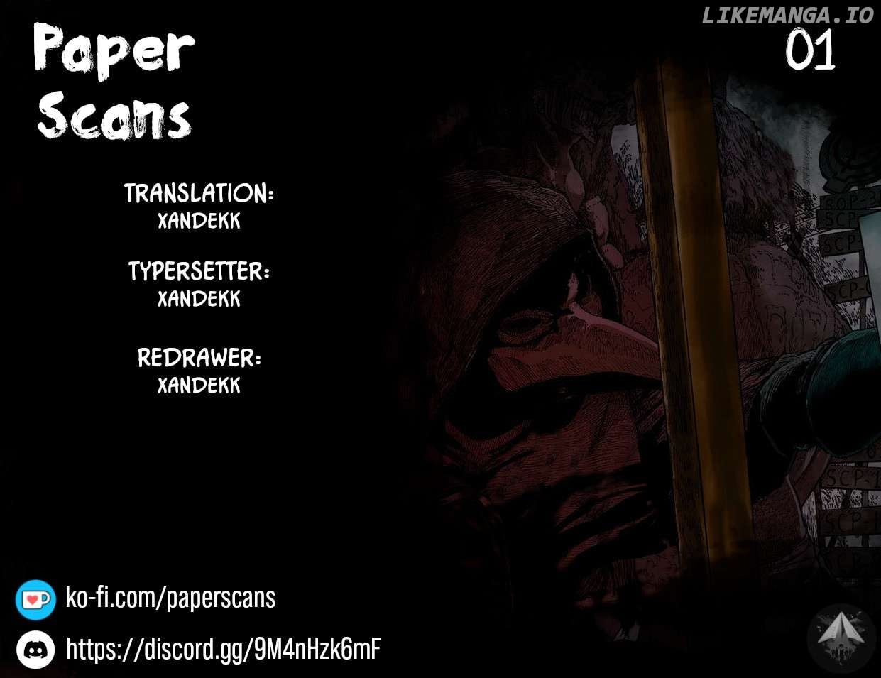 SCP tte Nandesu ka? Chapter 1 - page 1