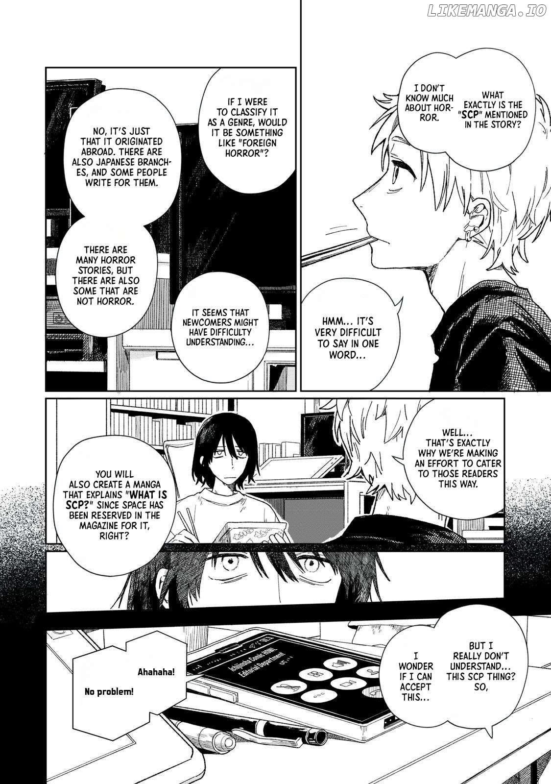 SCP tte Nandesu ka? Chapter 1 - page 12