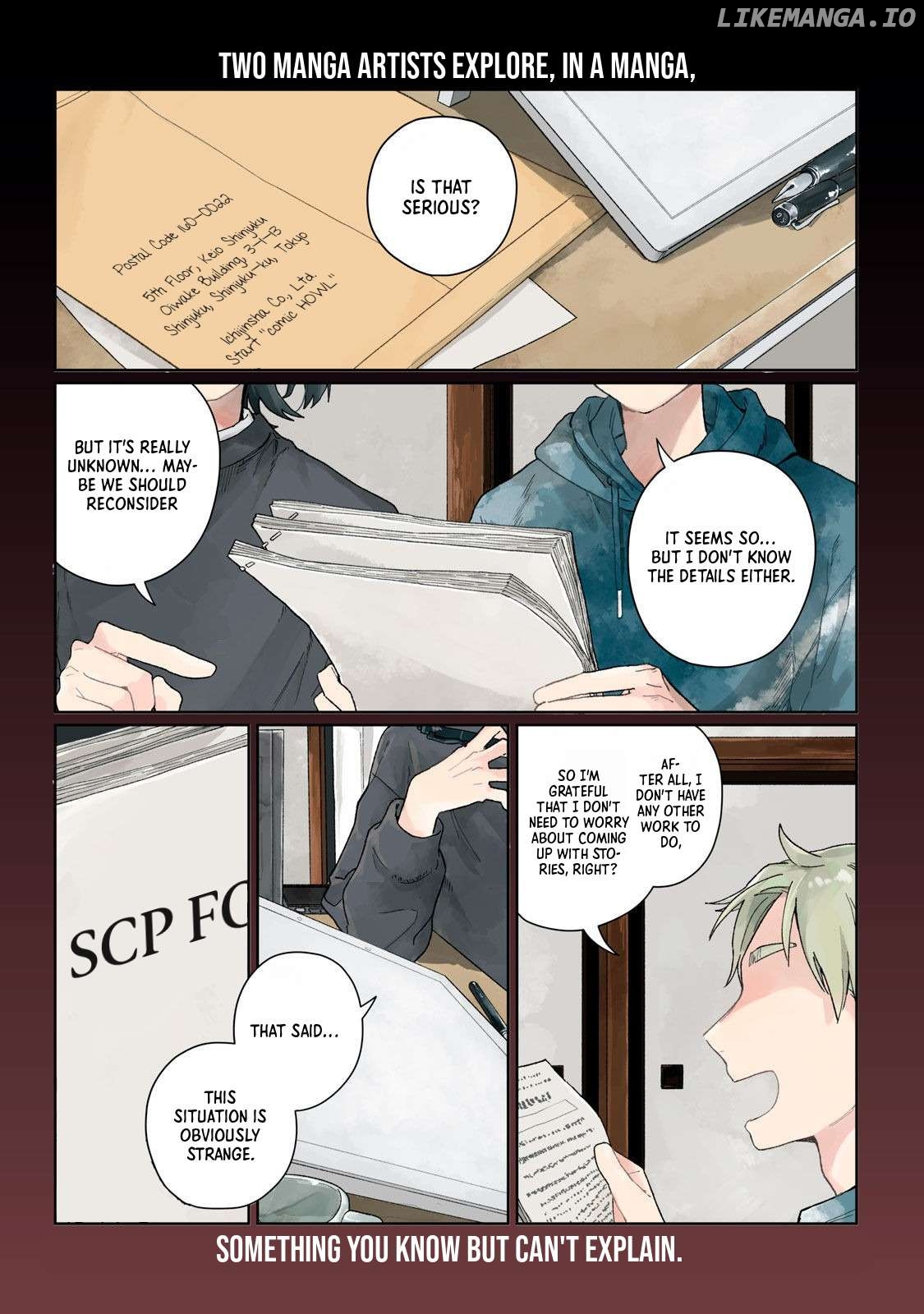 SCP tte Nandesu ka? Chapter 1 - page 2