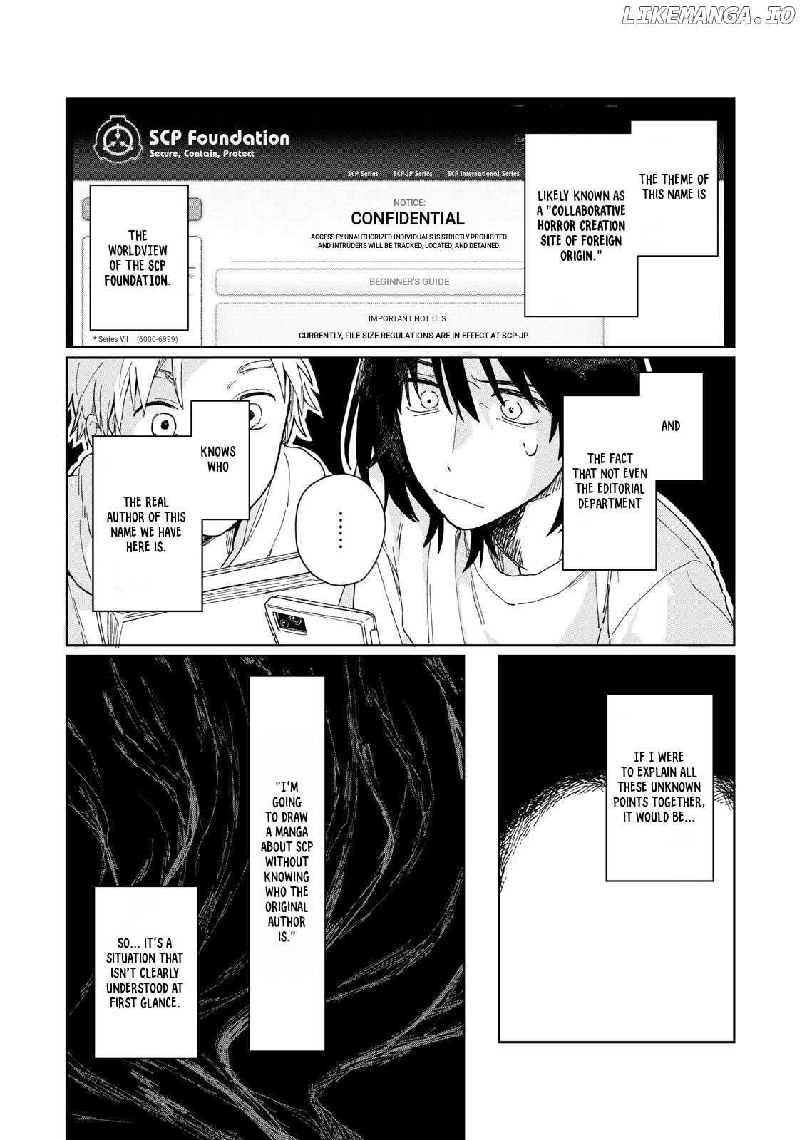 SCP tte Nandesu ka? Chapter 1 - page 8