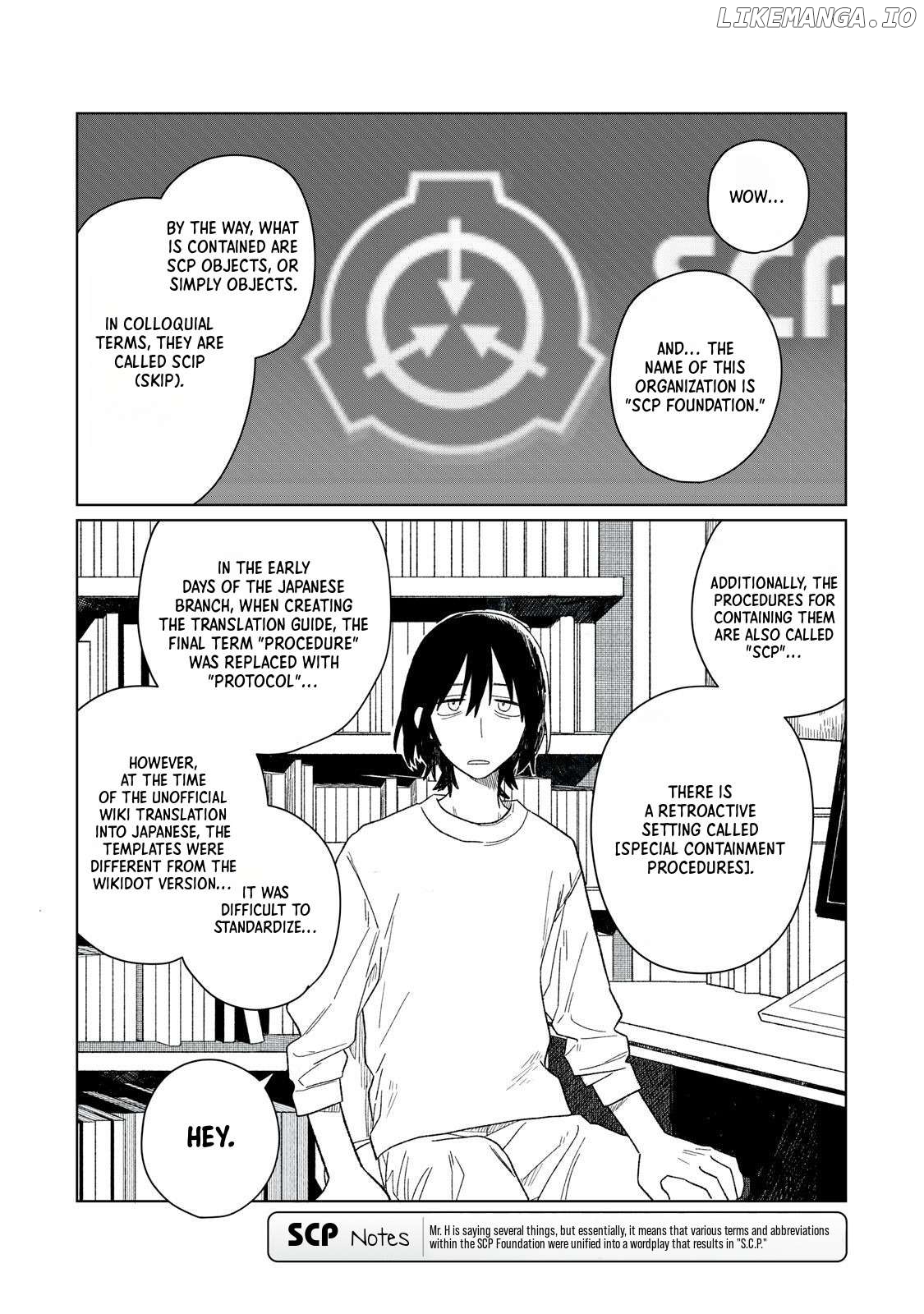 SCP tte Nandesu ka? Chapter 2 - page 10