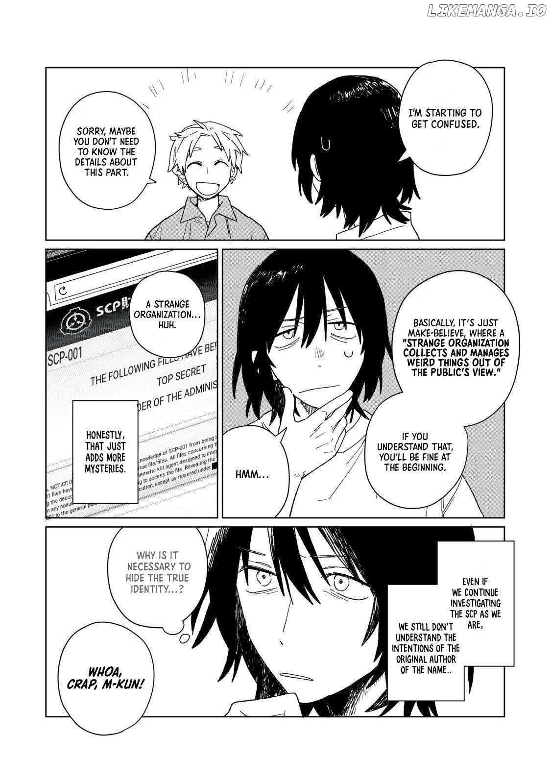 SCP tte Nandesu ka? Chapter 2 - page 11