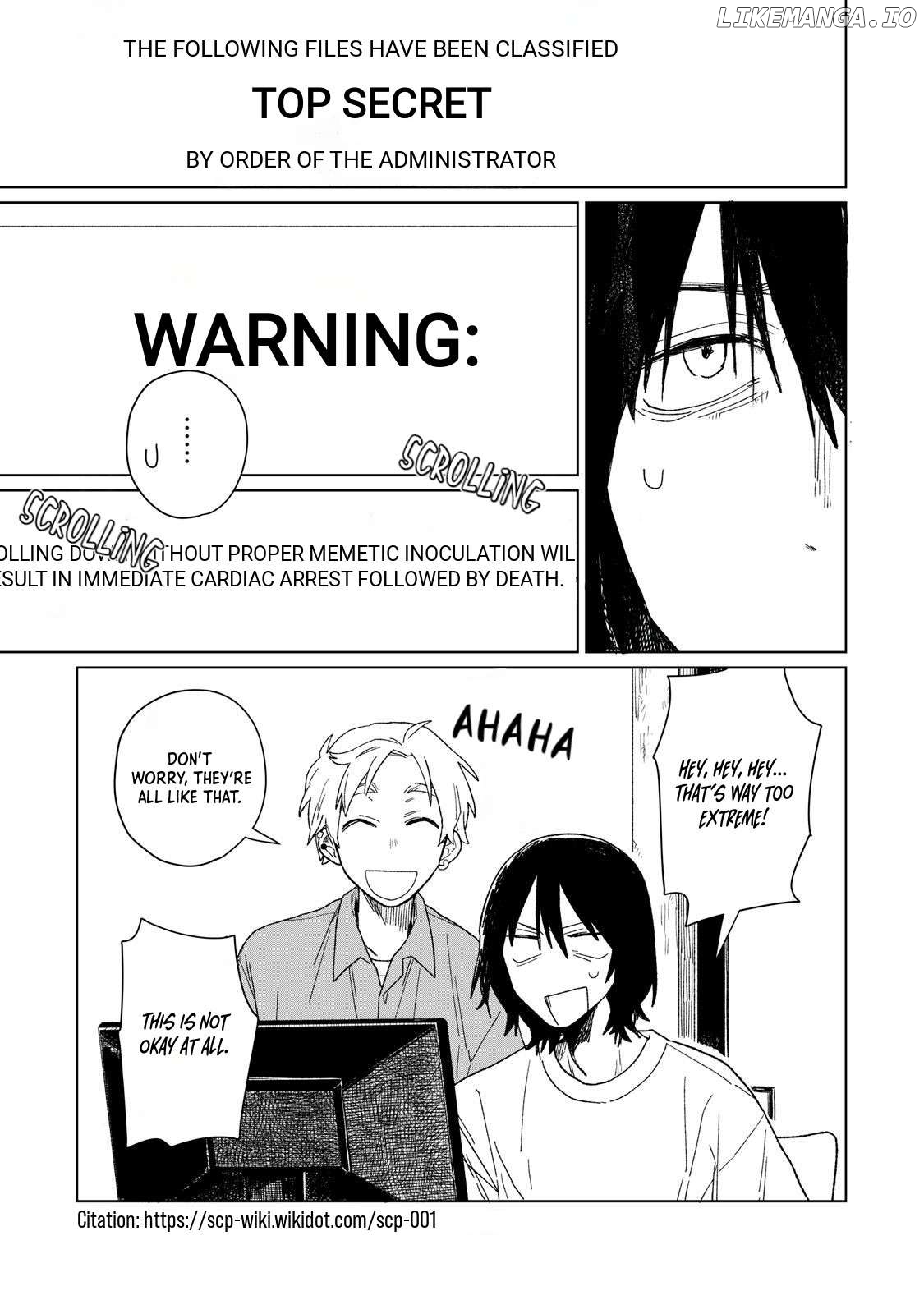 SCP tte Nandesu ka? Chapter 2 - page 8
