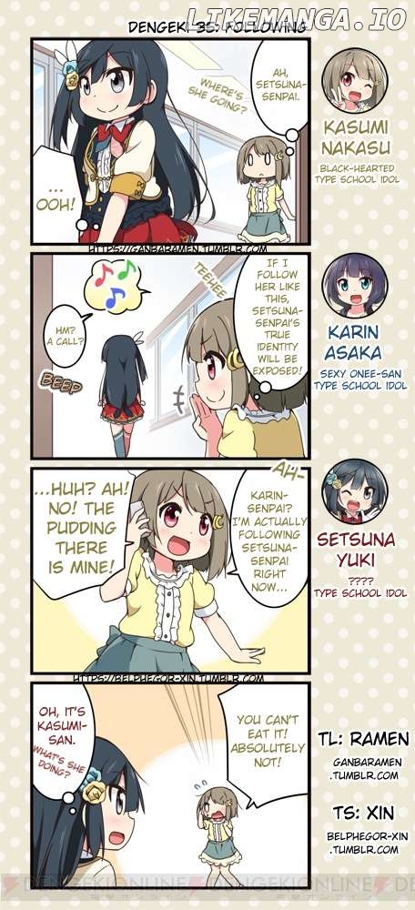Love Live! School Idol Festival All Stars 4-koma: Dengeki Chapter 35 - page 1