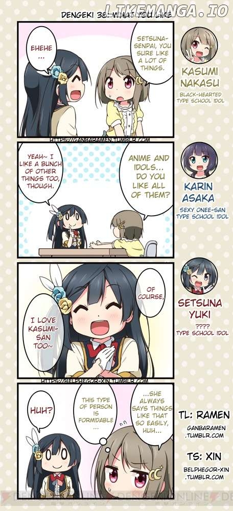 Love Live! School Idol Festival All Stars 4-koma: Dengeki Chapter 38 - page 1