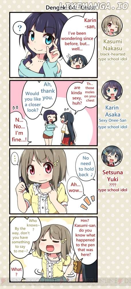 Love Live! School Idol Festival All Stars 4-koma: Dengeki Chapter 4 - page 1