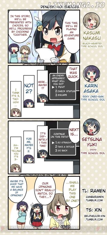 Love Live! School Idol Festival All Stars 4-koma: Dengeki Chapter 40 - page 1