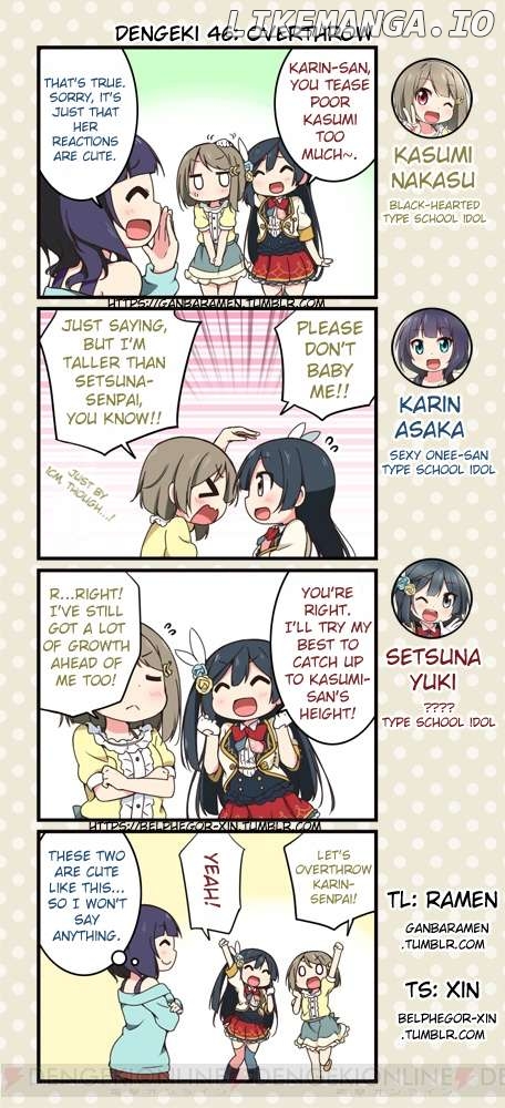 Love Live! School Idol Festival All Stars 4-koma: Dengeki Chapter 46 - page 1
