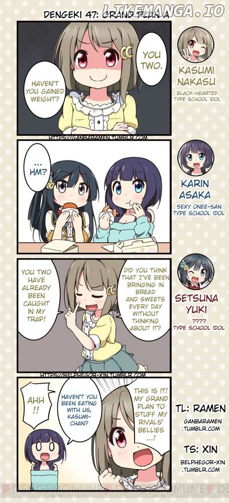 Love Live! School Idol Festival All Stars 4-koma: Dengeki Chapter 47 - page 1