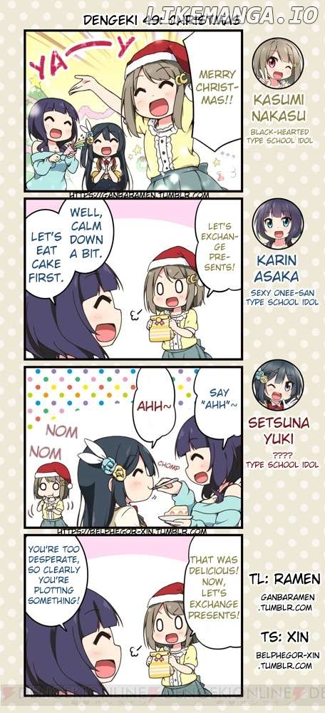 Love Live! School Idol Festival All Stars 4-koma: Dengeki Chapter 49 - page 1