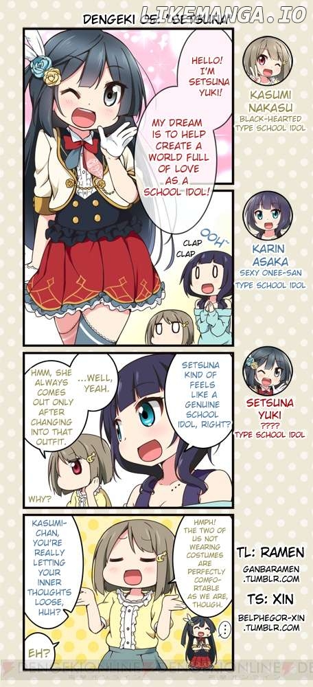 Love Live! School Idol Festival All Stars 4-koma: Dengeki Chapter 5 - page 1