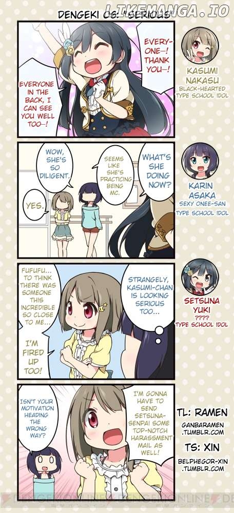 Love Live! School Idol Festival All Stars 4-koma: Dengeki Chapter 6 - page 1
