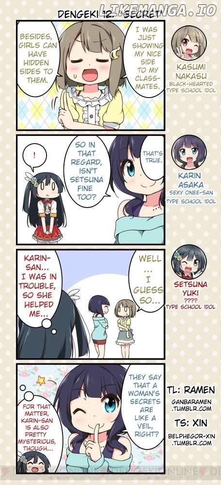 Love Live! School Idol Festival All Stars 4-koma: Dengeki Chapter 12 - page 1