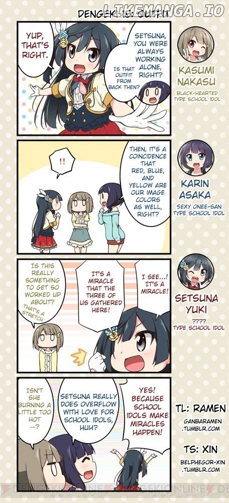 Love Live! School Idol Festival All Stars 4-koma: Dengeki Chapter 15 - page 1
