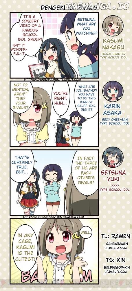Love Live! School Idol Festival All Stars 4-koma: Dengeki Chapter 19 - page 1