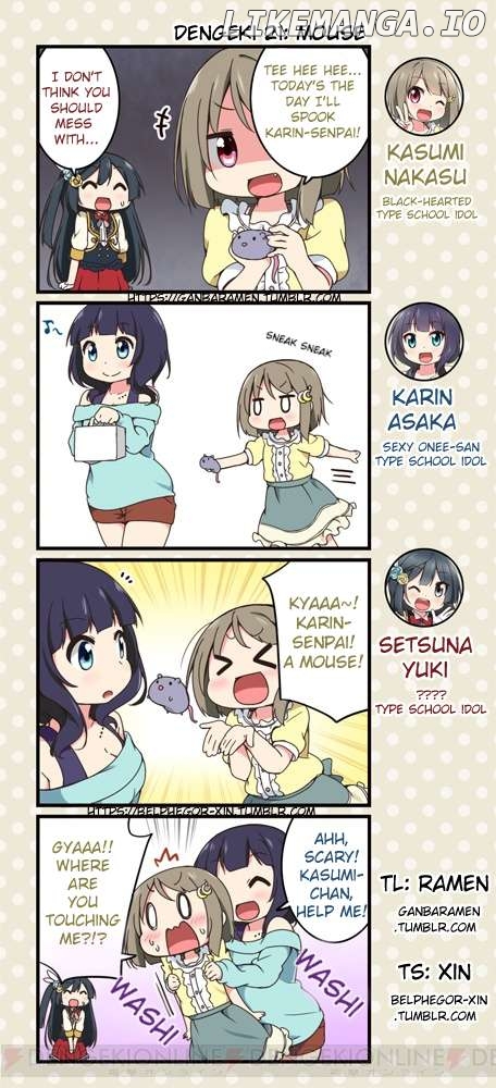 Love Live! School Idol Festival All Stars 4-koma: Dengeki Chapter 21 - page 1