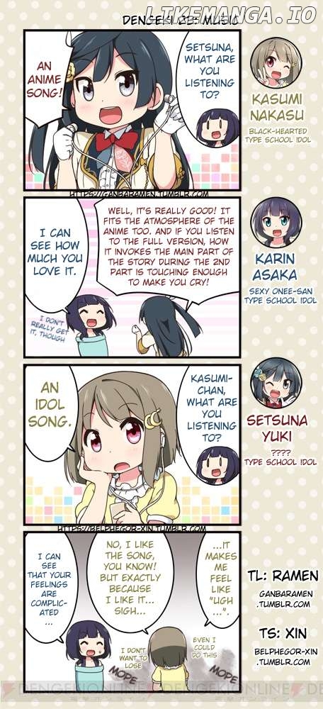 Love Live! School Idol Festival All Stars 4-koma: Dengeki Chapter 23 - page 1