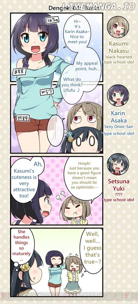 Love Live! School Idol Festival All Stars 4-koma: Dengeki Chapter 3 - page 1