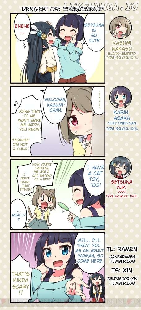 Love Live! School Idol Festival All Stars 4-koma: Dengeki Chapter 9 - page 1