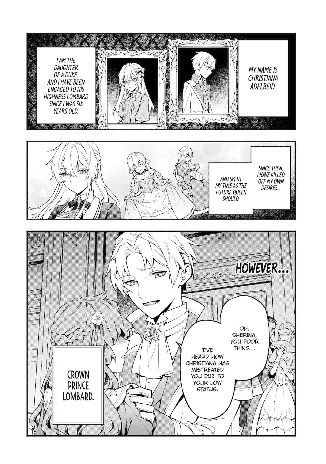 The Duke's Daughter Drops Her Engagement and Facade Chapter 1.1 - page 3