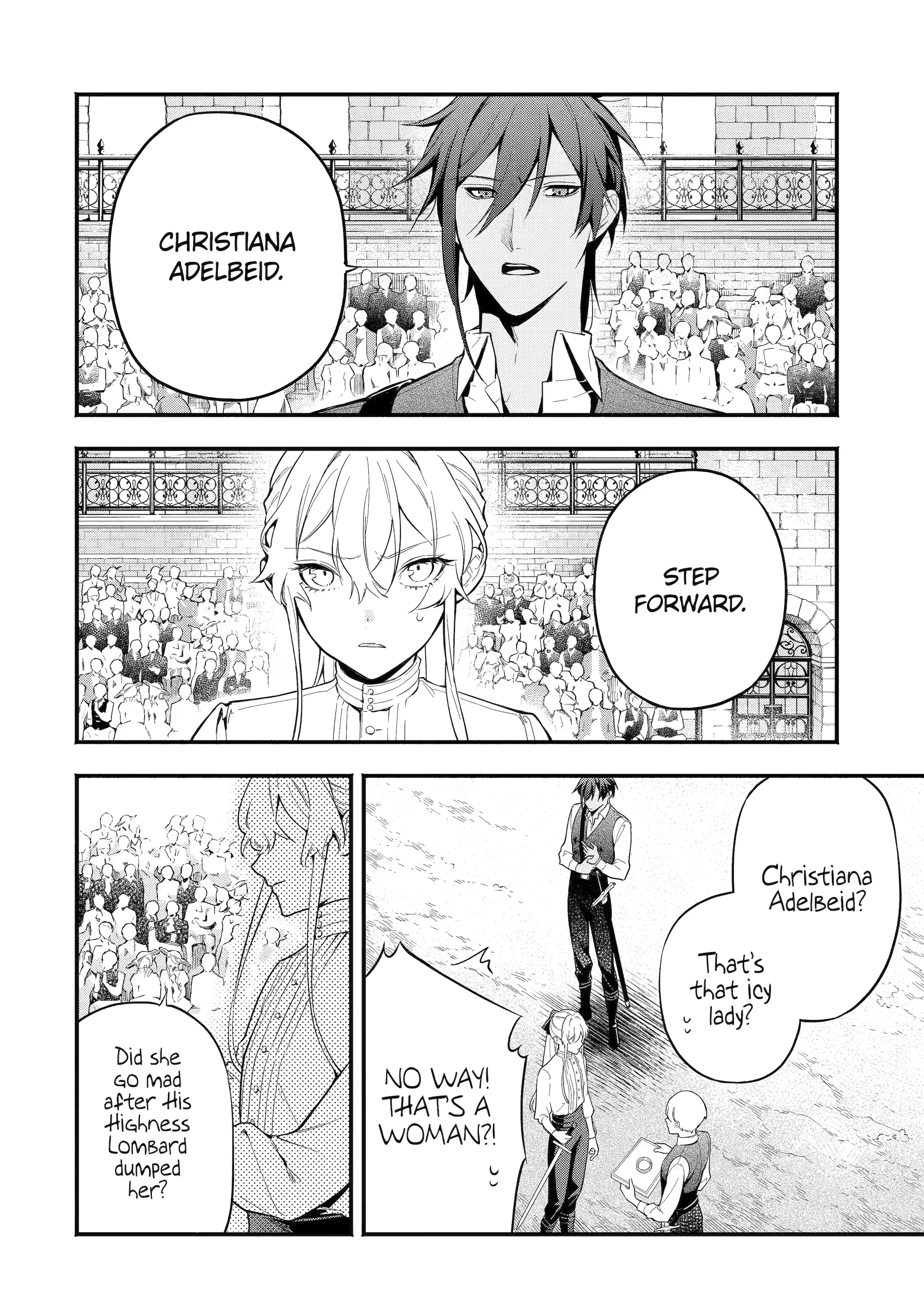 The Duke's Daughter Drops Her Engagement and Facade Chapter 3 - page 8