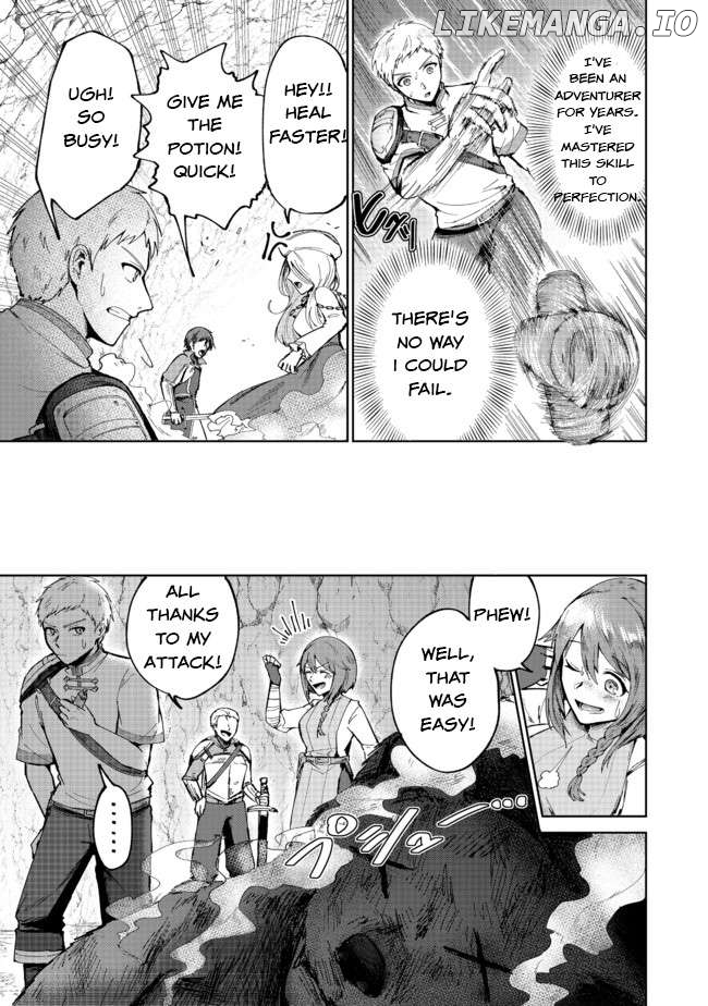 Potion wa 160 km/h de Nageru Mono! ~Item-gakari no Ore ga Bannou Kaifukuyaku o Touteki suru Koto de Saikyou no Boukensha ni Nariagaru!?~ Chapter 1 - page 19