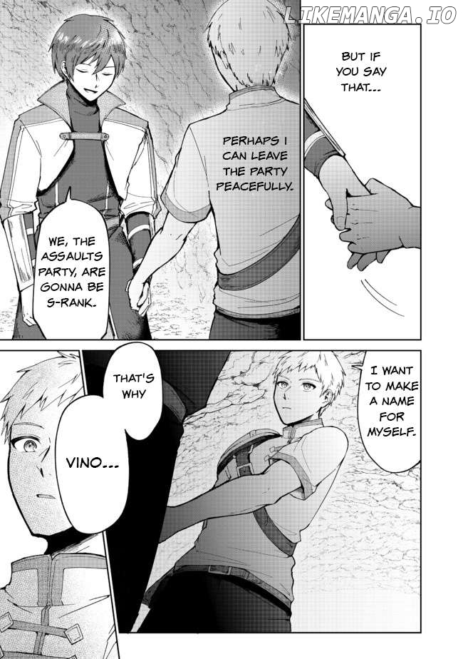 Potion wa 160 km/h de Nageru Mono! ~Item-gakari no Ore ga Bannou Kaifukuyaku o Touteki suru Koto de Saikyou no Boukensha ni Nariagaru!?~ Chapter 1 - page 21