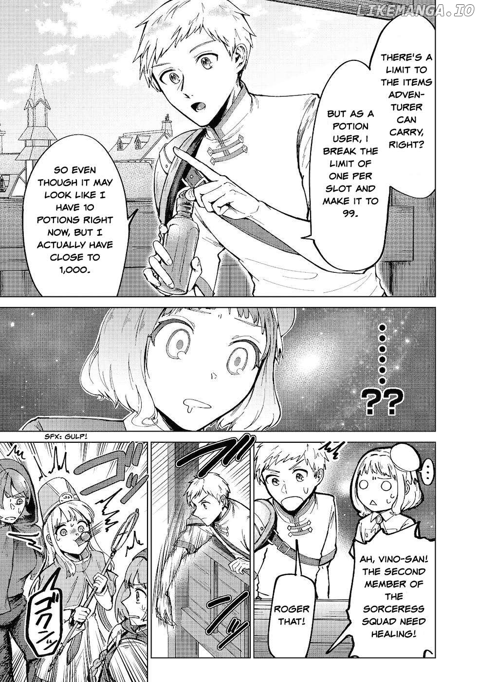 Potion wa 160 km/h de Nageru Mono! ~Item-gakari no Ore ga Bannou Kaifukuyaku o Touteki suru Koto de Saikyou no Boukensha ni Nariagaru!?~ Chapter 7 - page 7