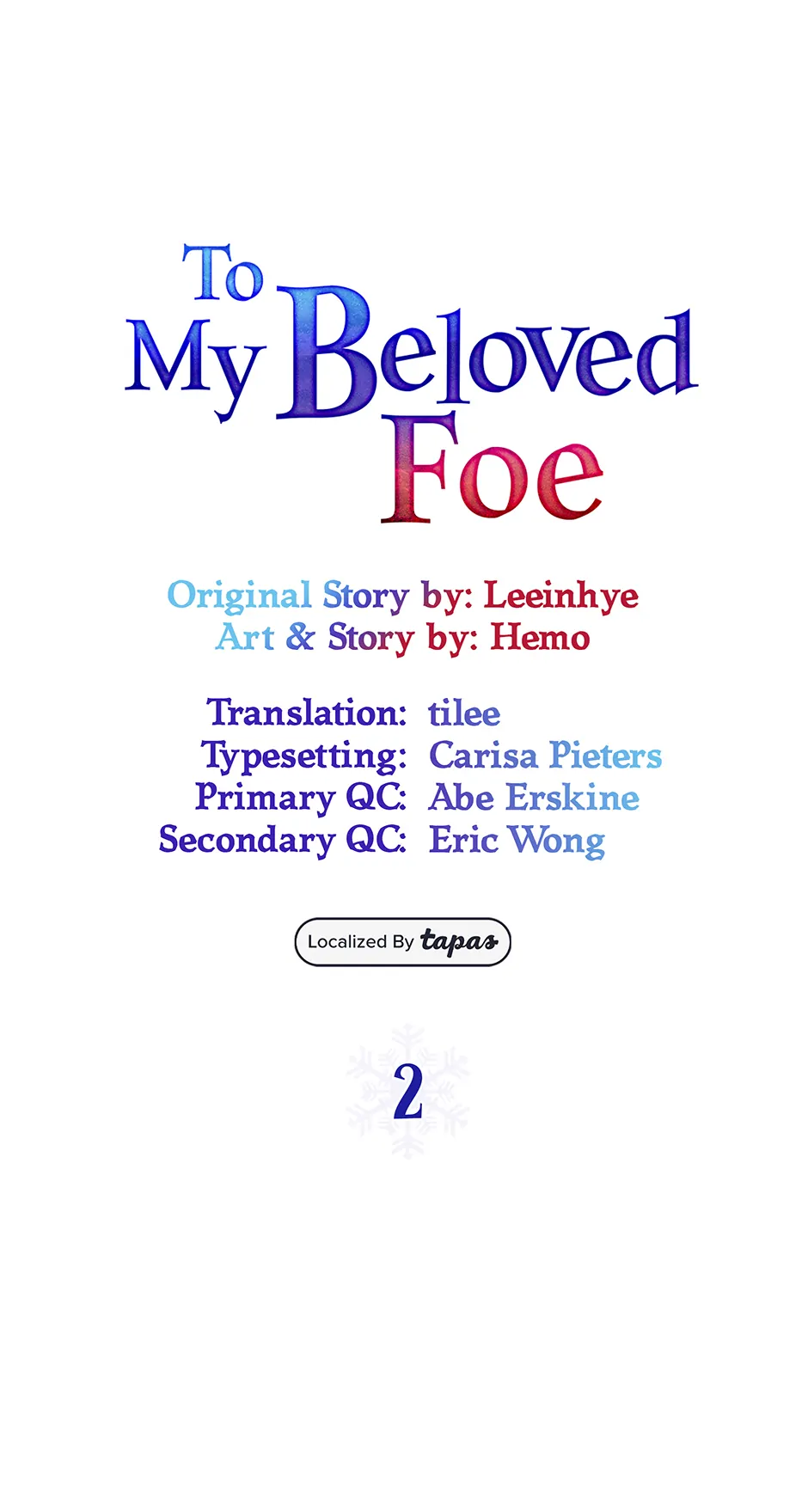 To My Beloved Foe Chapter 2 - page 40