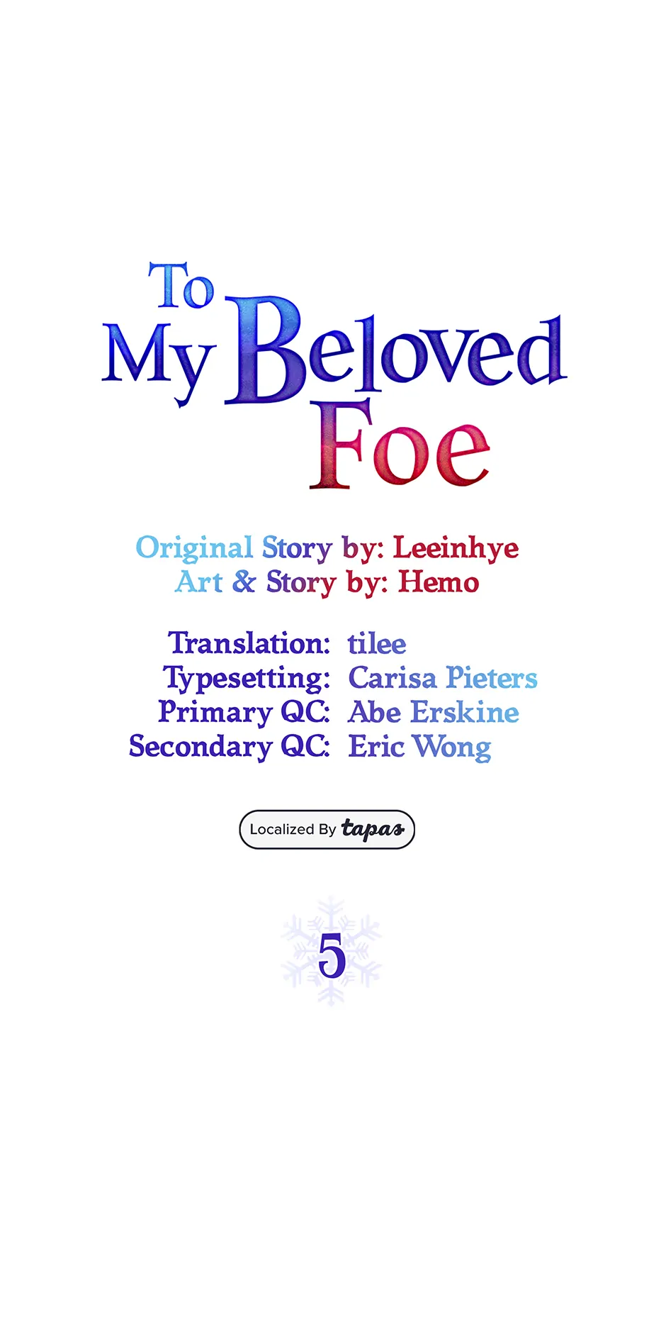 To My Beloved Foe Chapter 5 - page 22