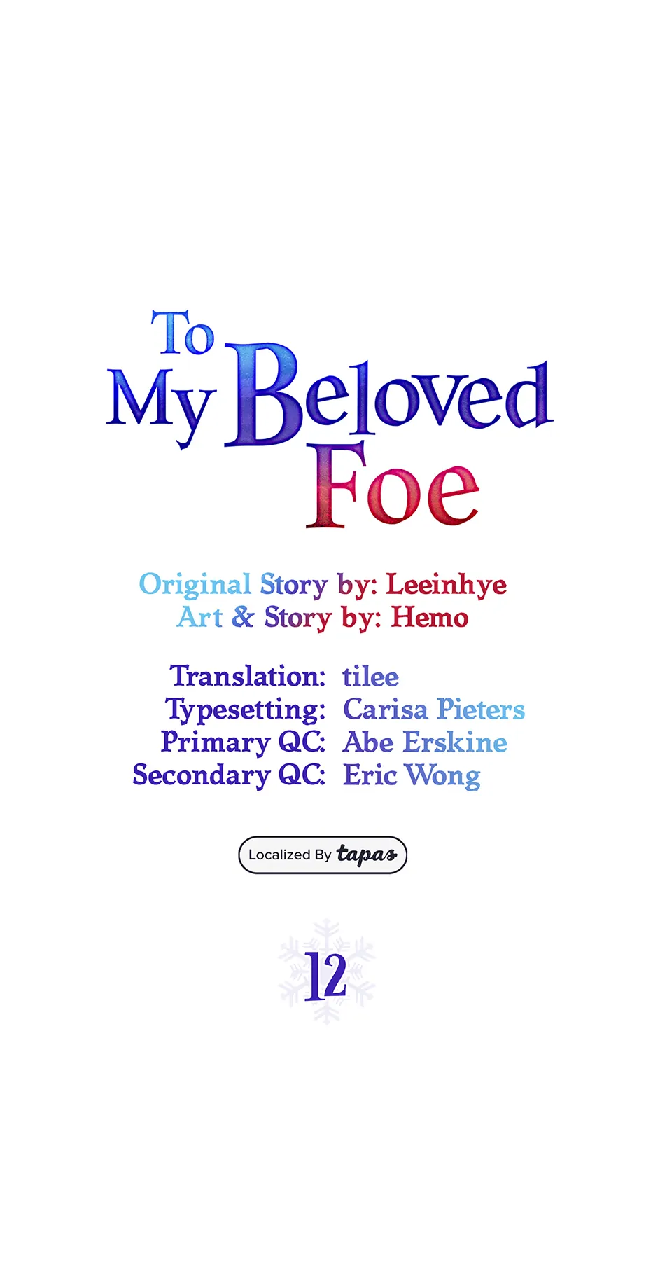 To My Beloved Foe Chapter 12 - page 35