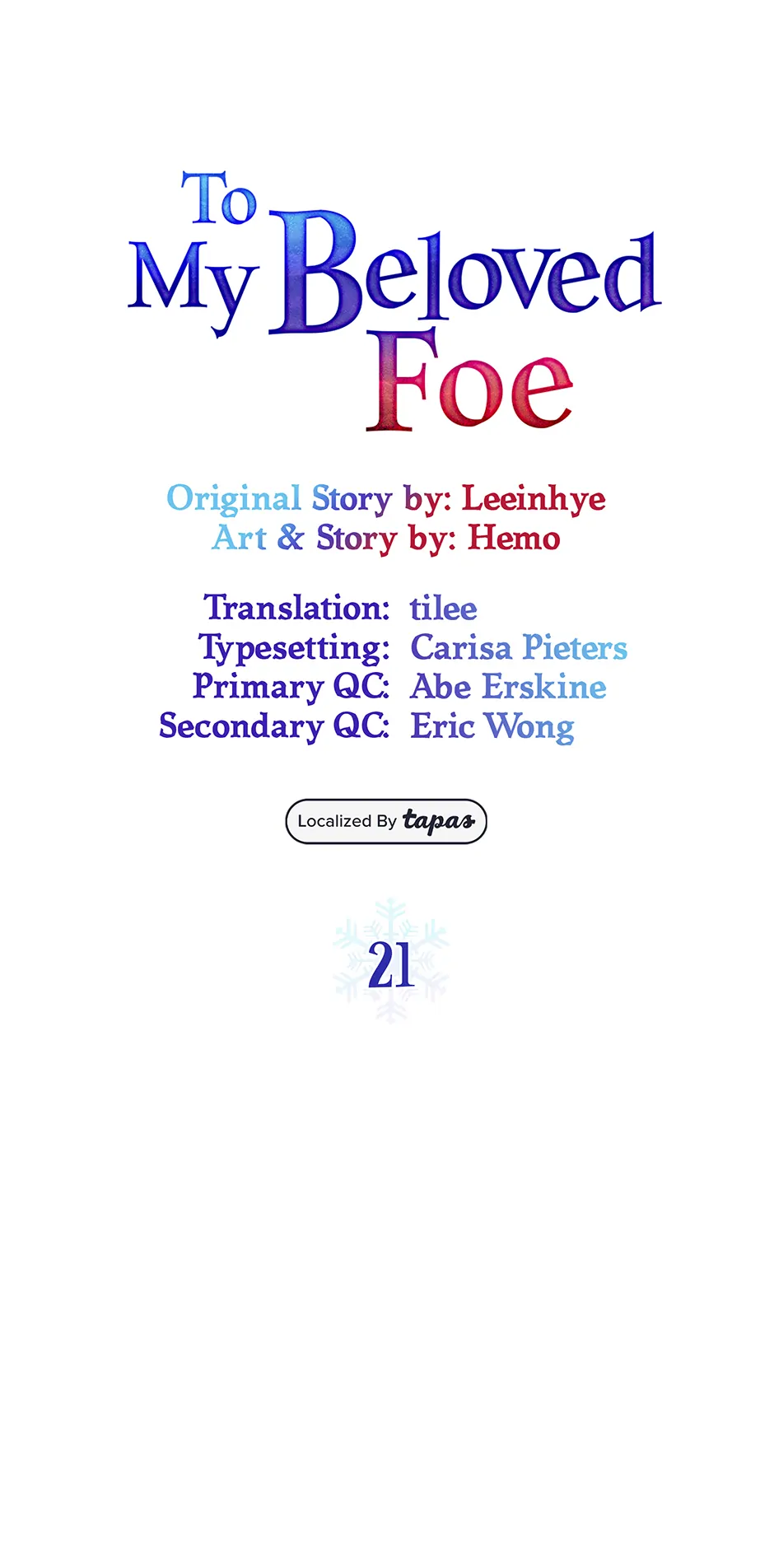 To My Beloved Foe Chapter 21 - page 47
