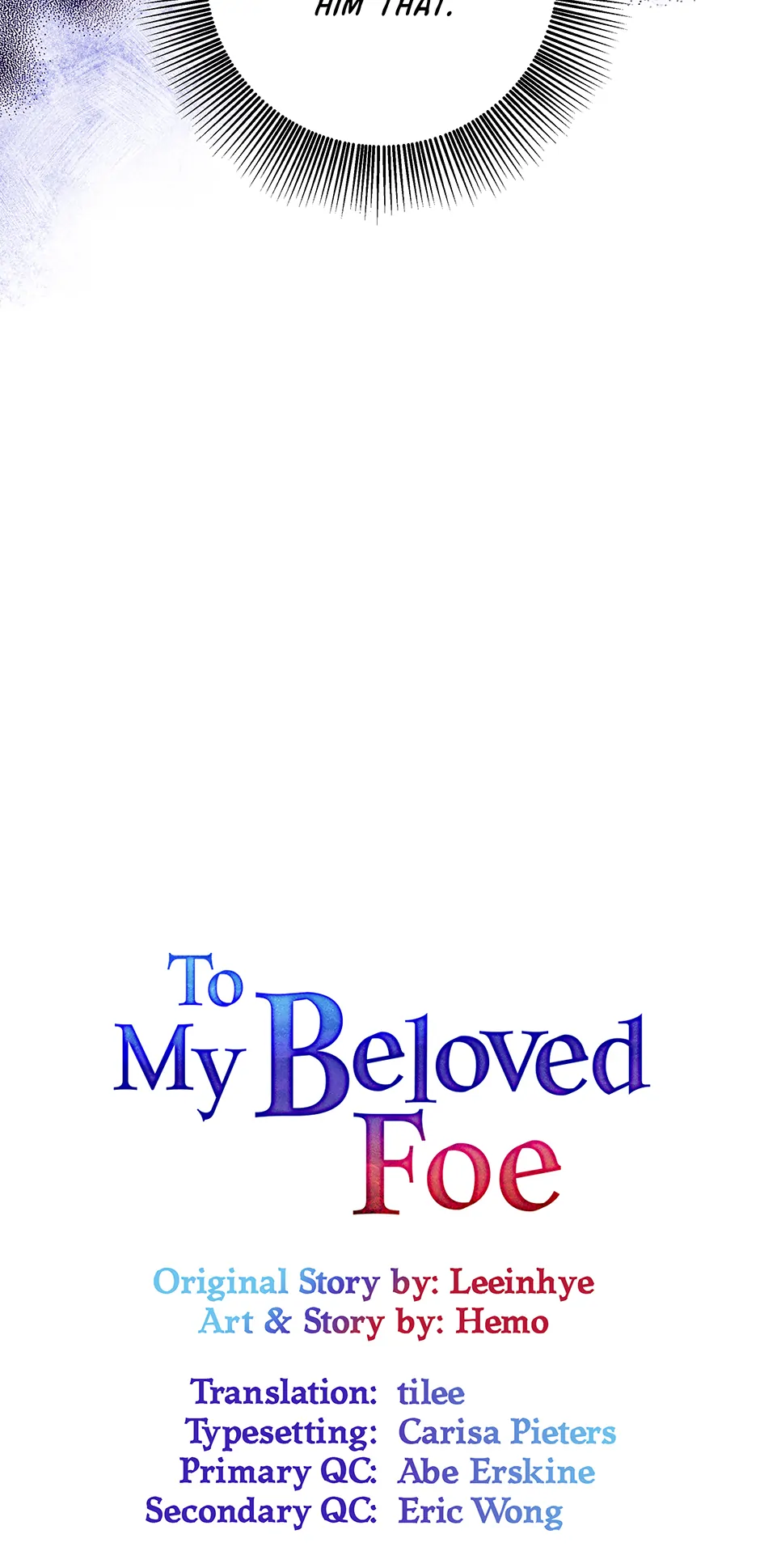 To My Beloved Foe Chapter 22 - page 25