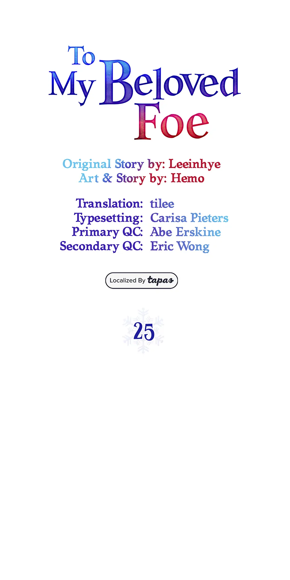 To My Beloved Foe Chapter 25 - page 39