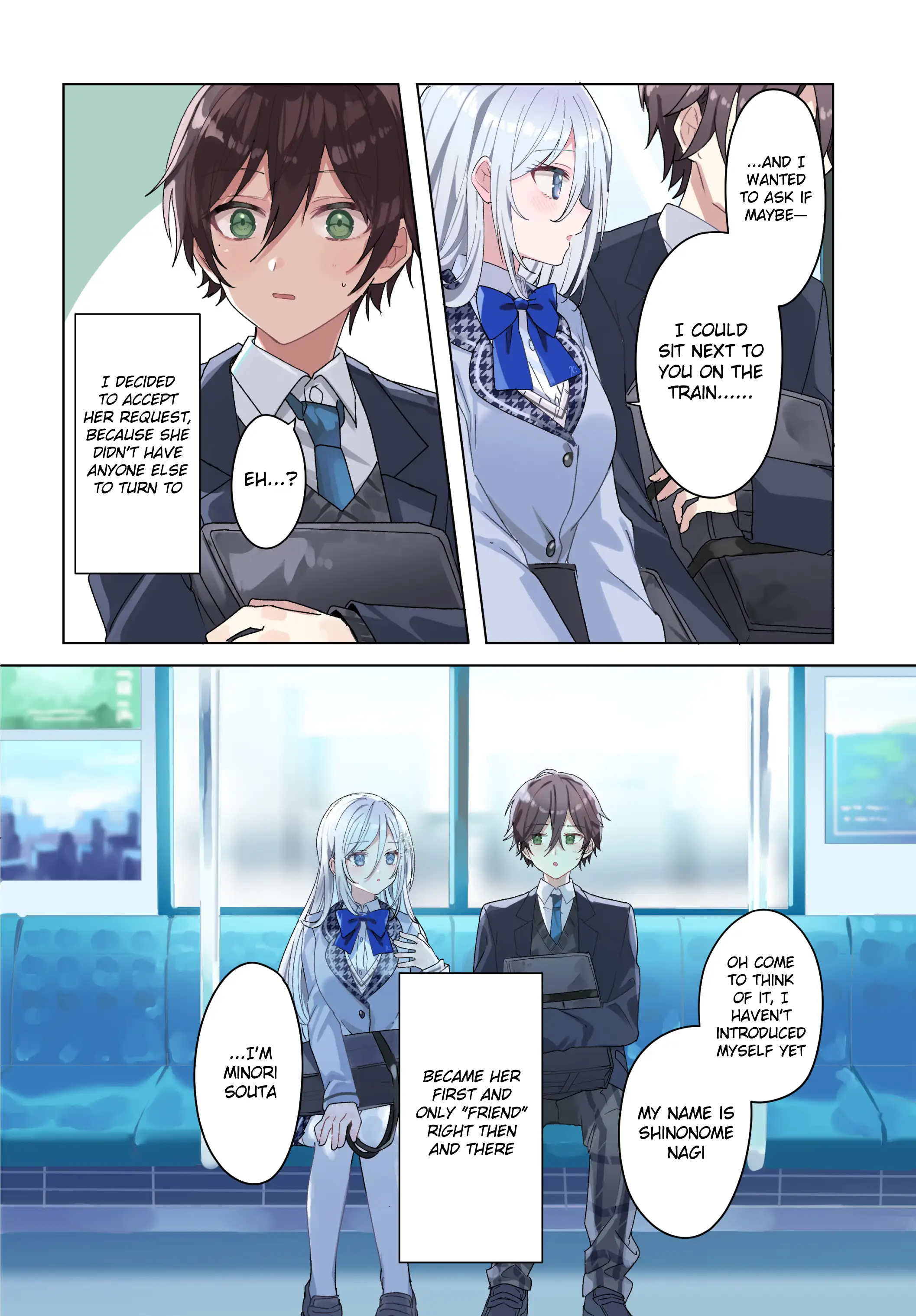 After I Save The Ice Princess From Another School From a Mol*ster, We Started as Friends Chapter 0.1 - page 4